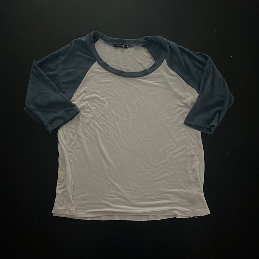Papermoon Tee, Size Medium, Colors Blue and White